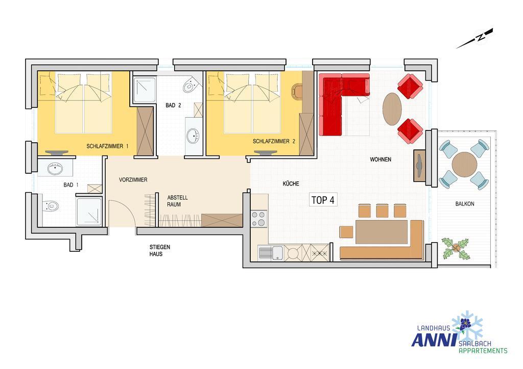 Apartament Anni Saalbach-Hinterglemm